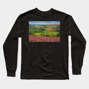 North York Moors National Park Landscape Long Sleeve T-Shirt